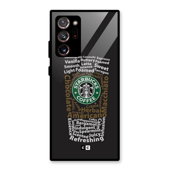 Glass StarBucks Glass Back Case for Galaxy Note 20 Ultra