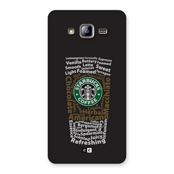 Glass StarBucks Back Case for Galaxy On5