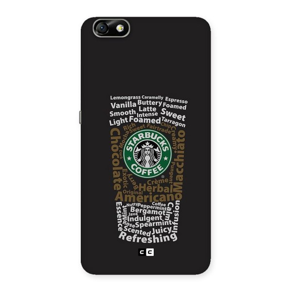 Glass StarBucks Back Case for Honor 4X