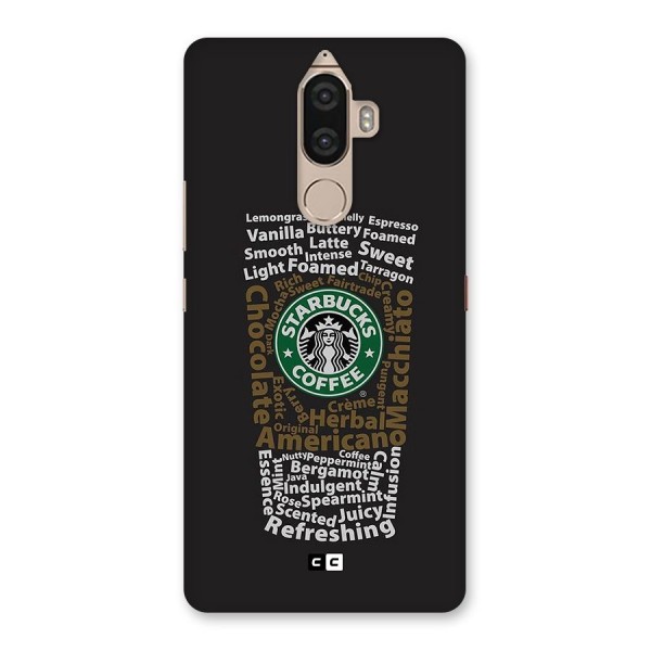 Glass StarBucks Back Case for Lenovo K8 Note