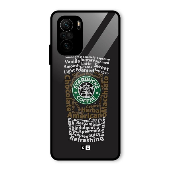 Glass StarBucks Glass Back Case for Mi 11x