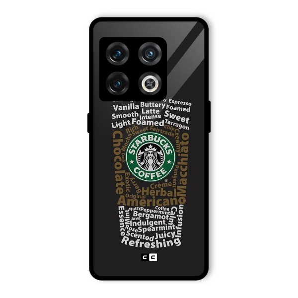 Glass StarBucks Glass Back Case for OnePlus 10 Pro 5G