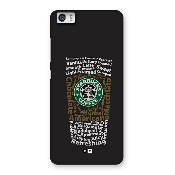 Glass StarBucks Back Case for Redmi Mi 5