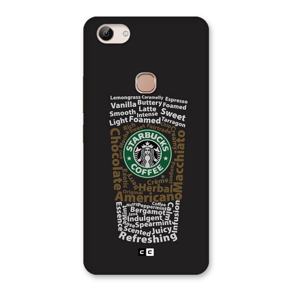 Glass StarBucks Back Case for Vivo Y83