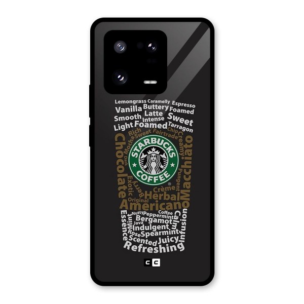 Glass StarBucks Glass Back Case for Xiaomi 13 Pro