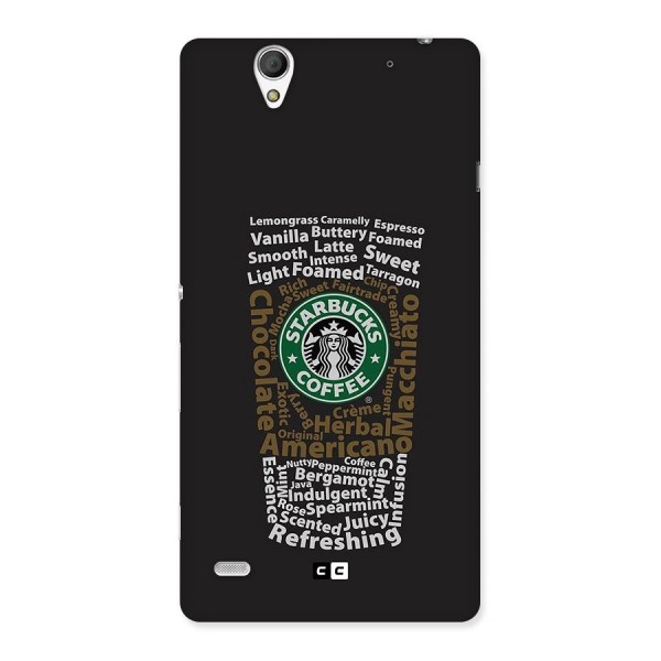 Glass StarBucks Back Case for Xperia C4