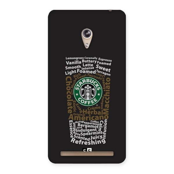 Glass StarBucks Back Case for Zenfone 6