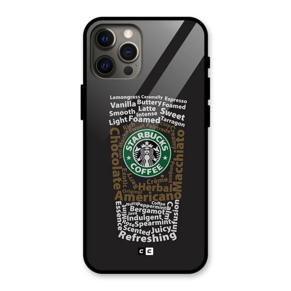 Glass StarBucks Glass Back Case for iPhone 12 Pro Max