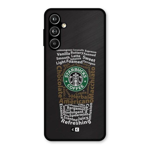 Glass StarBucks Metal Back Case for Galaxy F54