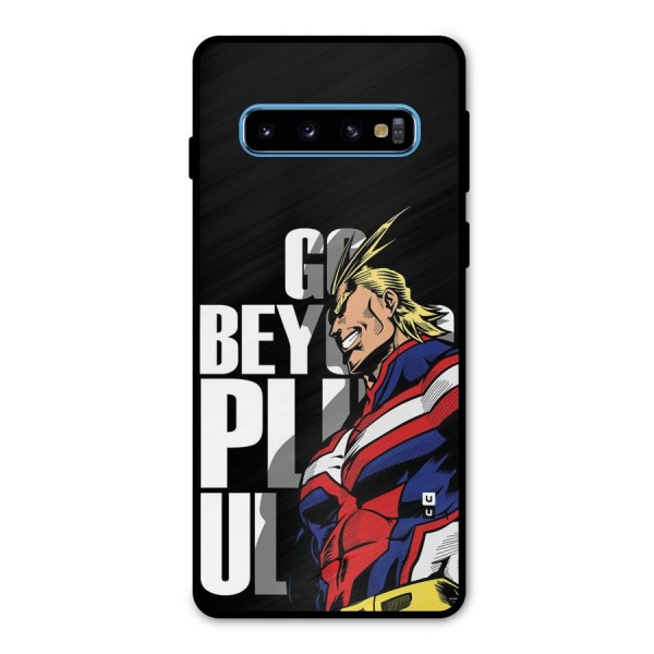 Go Beyond Metal Back Case for Galaxy S10