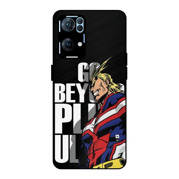 Go Beyond Metal Back Case for Oppo Reno7 Pro 5G