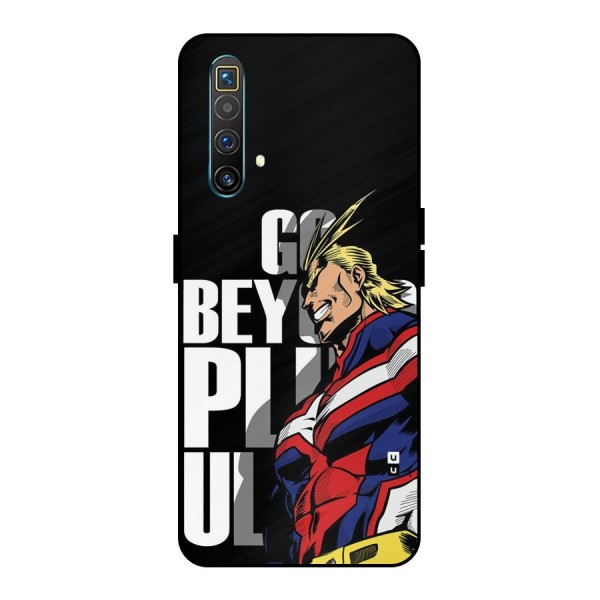 Go Beyond Metal Back Case for Realme X3 SuperZoom