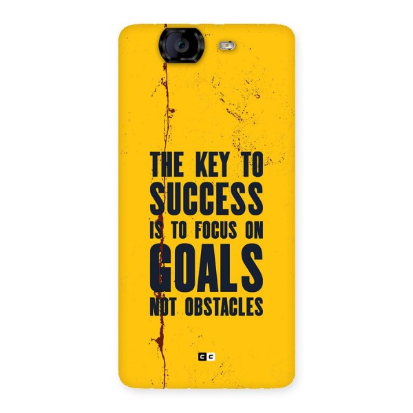 Goals Not Obstacles Back Case for Canvas Knight A350