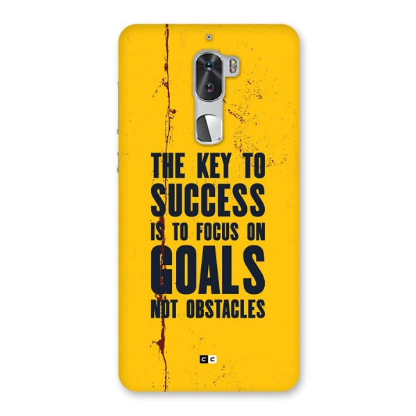 Goals Not Obstacles Back Case for Coolpad Cool 1