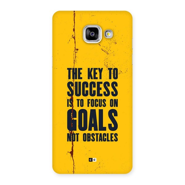 Goals Not Obstacles Back Case for Galaxy A5 (2016)