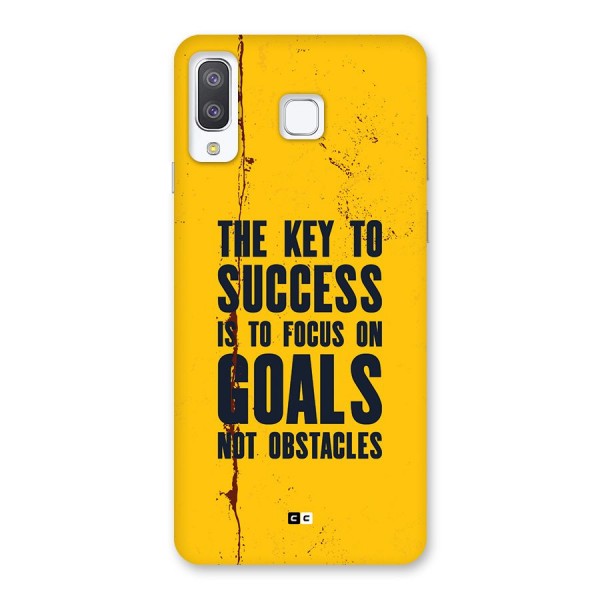 Goals Not Obstacles Back Case for Galaxy A8 Star