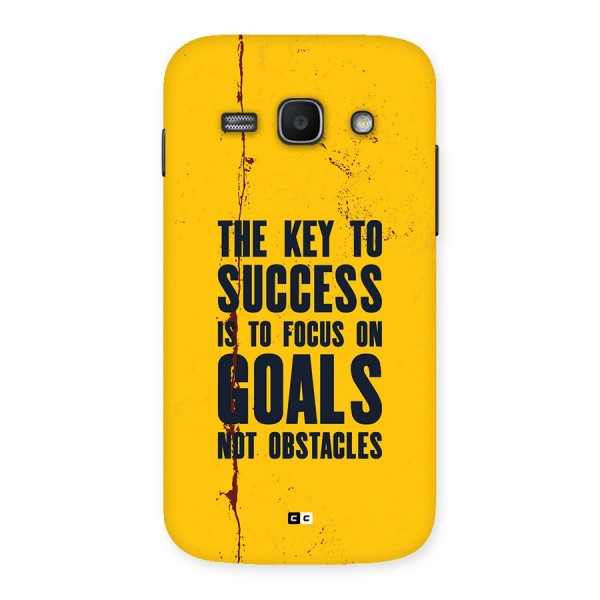 Goals Not Obstacles Back Case for Galaxy Ace3