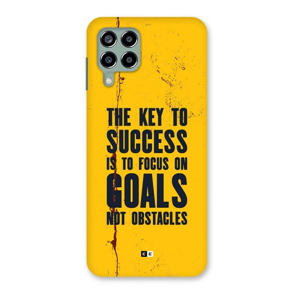 Goals Not Obstacles Back Case for Galaxy M33