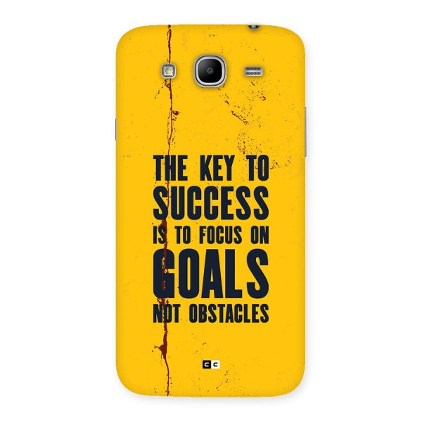 Goals Not Obstacles Back Case for Galaxy Mega 5.8