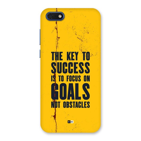 Goals Not Obstacles Back Case for Honor 7s