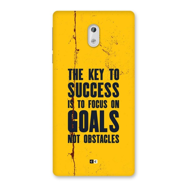 Goals Not Obstacles Back Case for Nokia 3