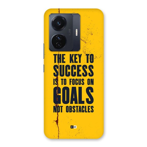 Goals Not Obstacles Back Case for Vivo iQOO Z6 Pro