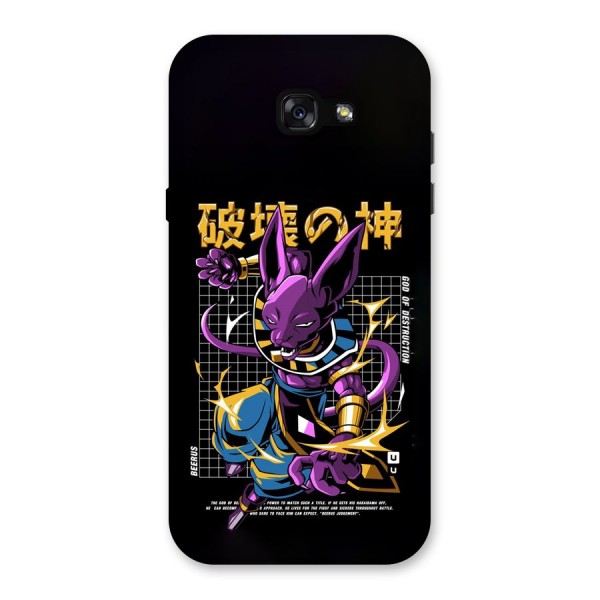 God Of Destruction Back Case for Galaxy A7 (2017)