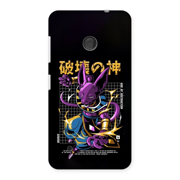 God Of Destruction Back Case for Lumia 530