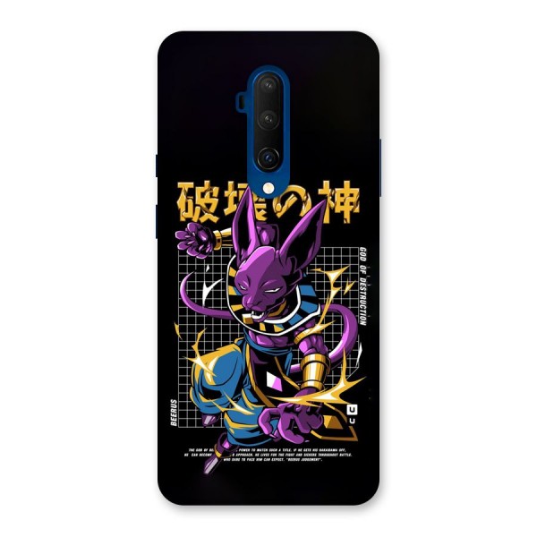 God Of Destruction Back Case for OnePlus 7T Pro