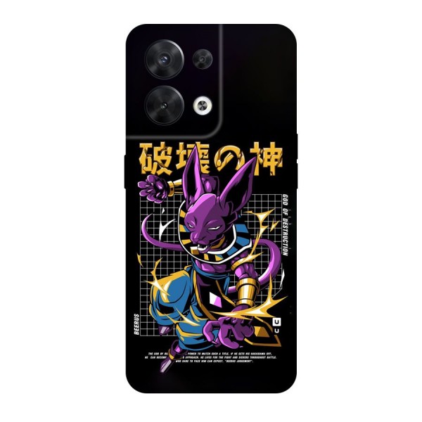 God Of Destruction Back Case for Oppo Reno8 5G