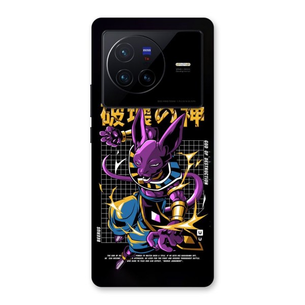 God Of Destruction Back Case for Vivo X80