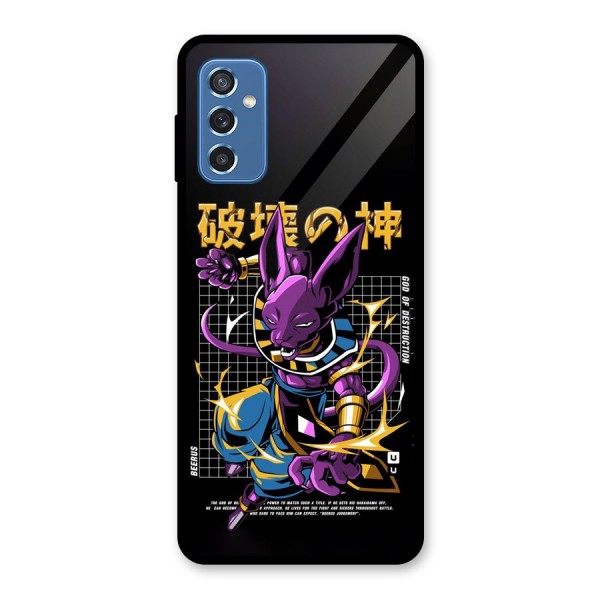 God Of Destruction Glass Back Case for Galaxy M52 5G