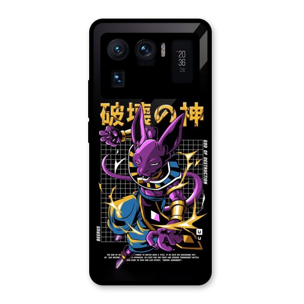 God Of Destruction Glass Back Case for Mi 11 Ultra