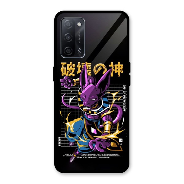 God Of Destruction Glass Back Case for Oppo A53s 5G