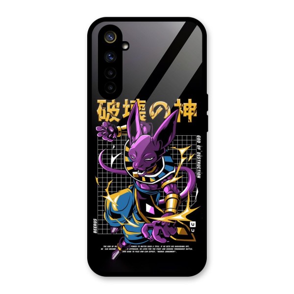 God Of Destruction Glass Back Case for Realme 6i