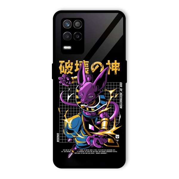 God Of Destruction Glass Back Case for Realme 8s 5G