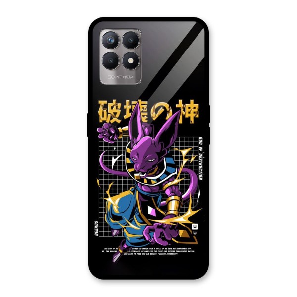 God Of Destruction Glass Back Case for Realme Narzo 50