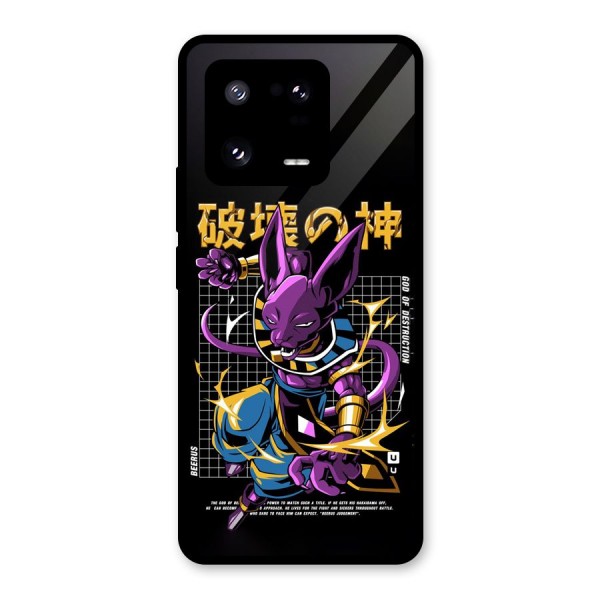 God Of Destruction Glass Back Case for Xiaomi 13 Pro