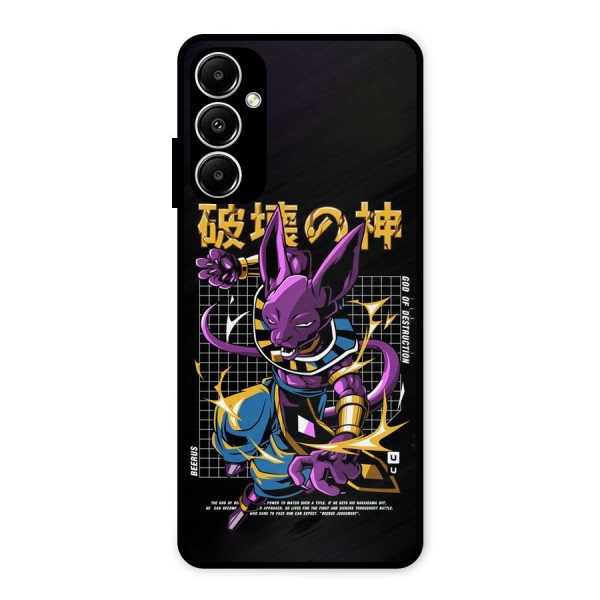 God Of Destruction Metal Back Case for Galaxy A05s