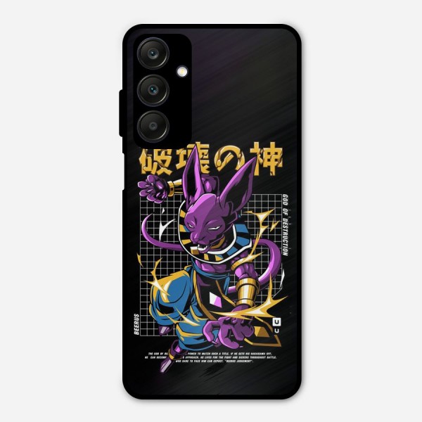 God Of Destruction Metal Back Case for Galaxy A25 5G