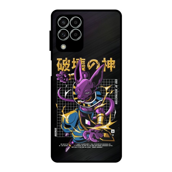 God Of Destruction Metal Back Case for Galaxy M33