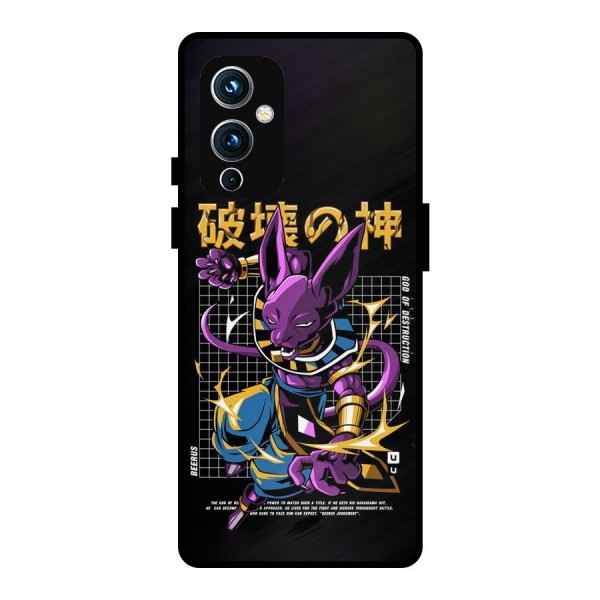 God Of Destruction Metal Back Case for OnePlus 9