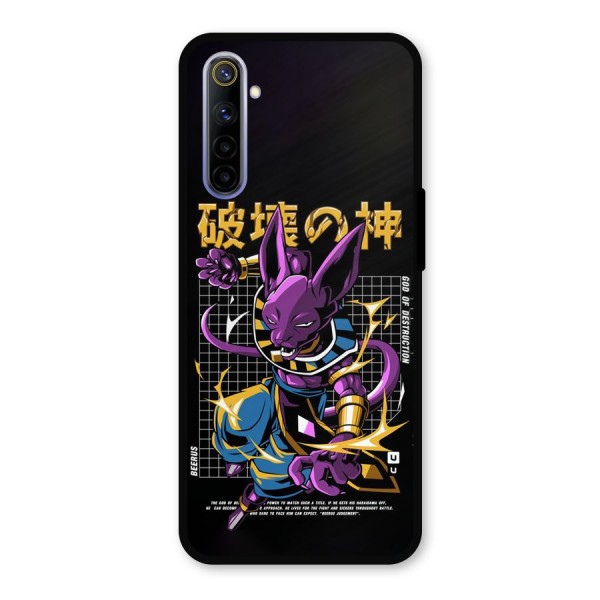 God Of Destruction Metal Back Case for Realme 6