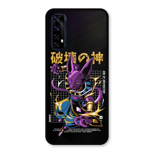 God Of Destruction Metal Back Case for Realme 7