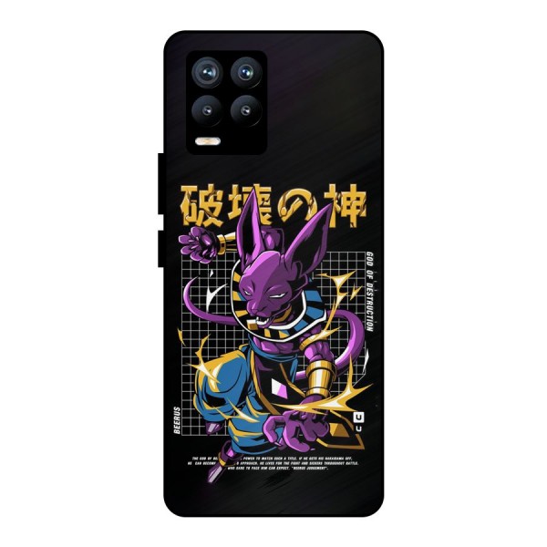 God Of Destruction Metal Back Case for Realme 8