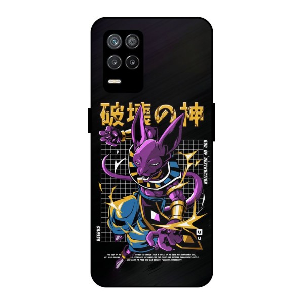 God Of Destruction Metal Back Case for Realme 8 5G