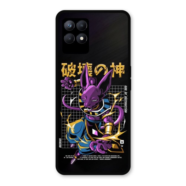 God Of Destruction Metal Back Case for Realme 8i