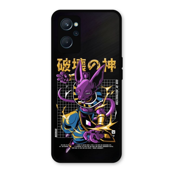 God Of Destruction Metal Back Case for Realme 9i