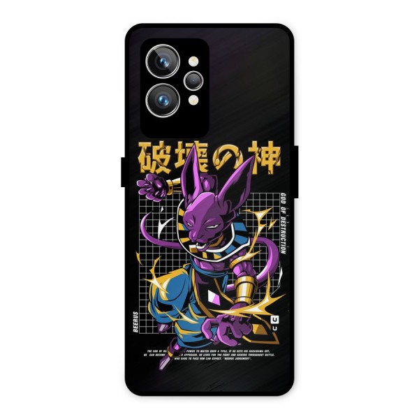 God Of Destruction Metal Back Case for Realme GT2 Pro