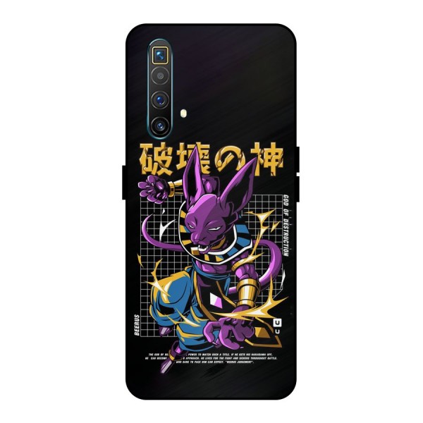 God Of Destruction Metal Back Case for Realme X3 SuperZoom